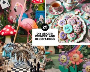 25 DIY Alice in Wonderland Decorations