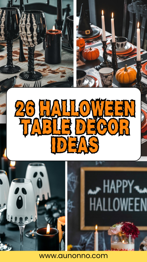 Halloween Table Decor Ideas