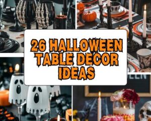 26 Halloween Table Decor Ideas