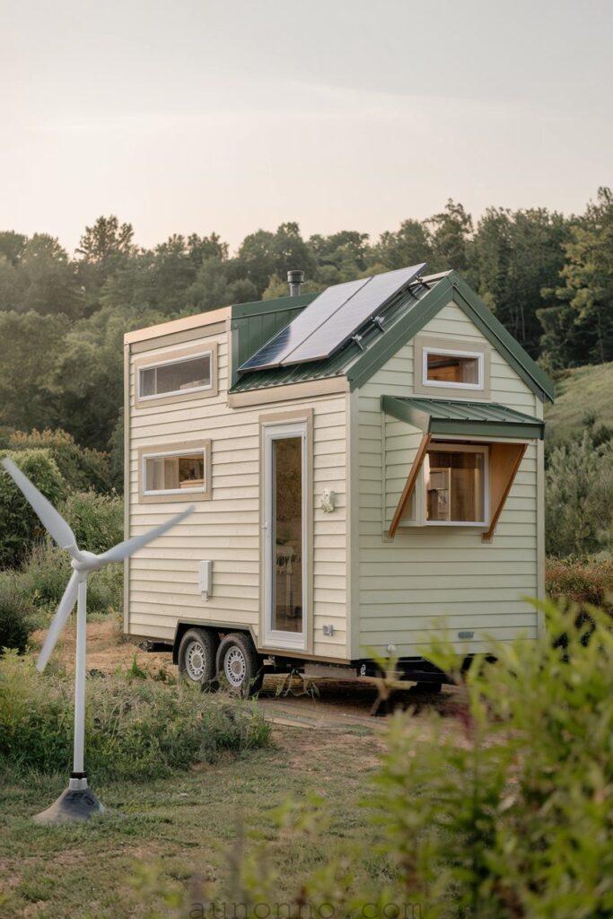 Off-Grid Solar-Powered Tiny Home