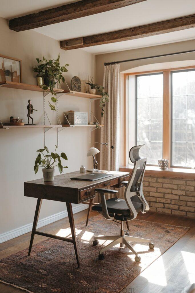 Cottage-Inspired Home Offices