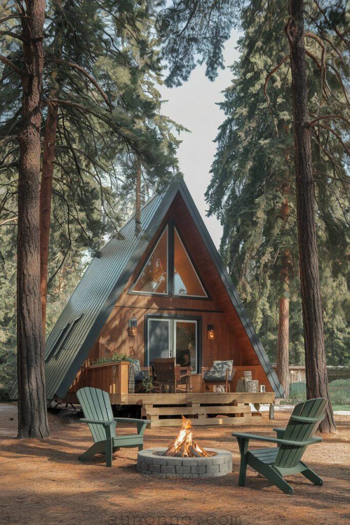 Modern A-Frame Tiny House