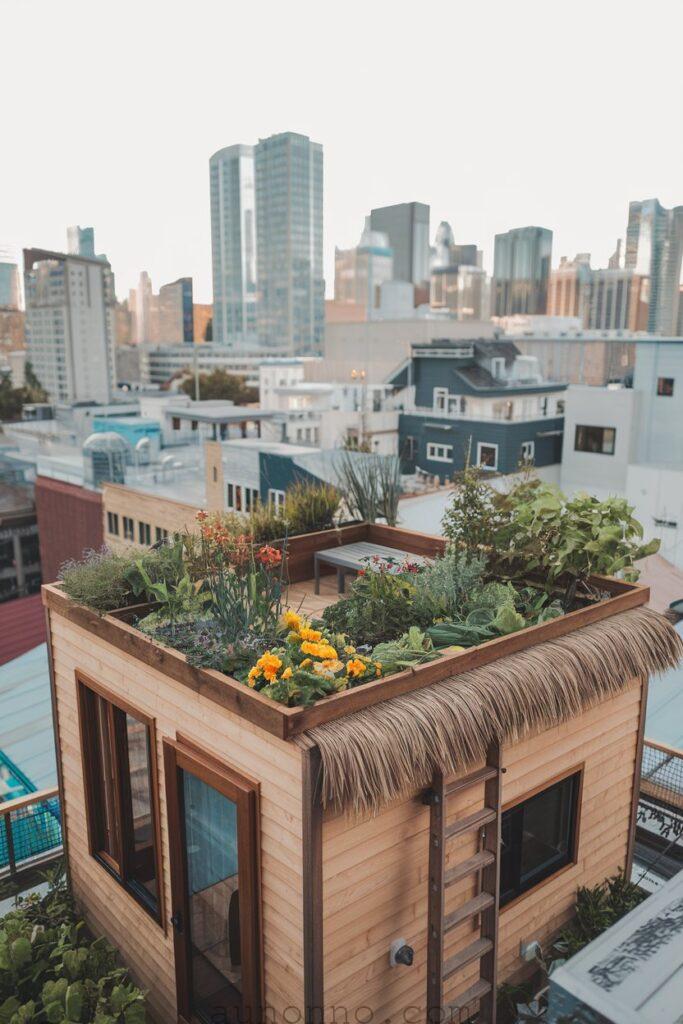 Tiny House with Rooftop Garden