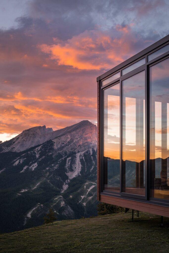 Tiny House with Glass Walls