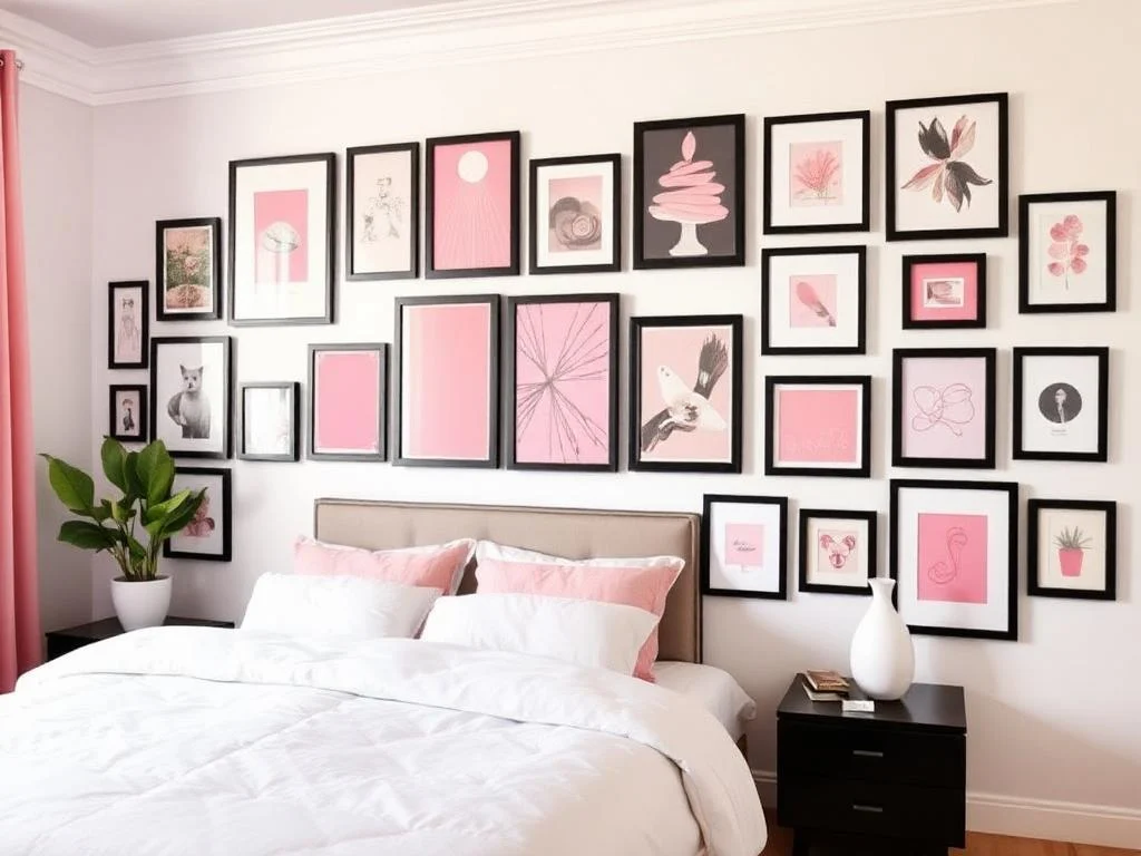 22 Black and Pink Bedroom Decorating Ideas