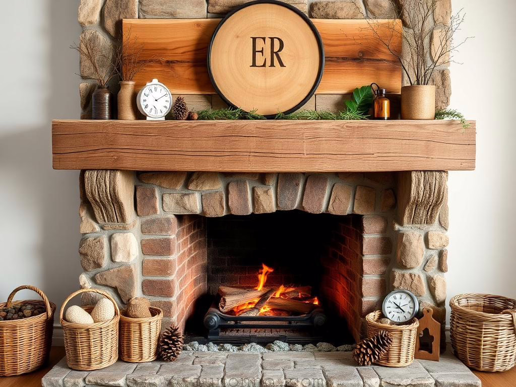 Modern Fireplace Mantel Decorating Ideas to Elevate Your Space