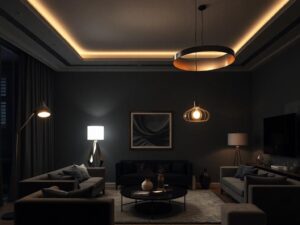 dark and moody living room decor ideas