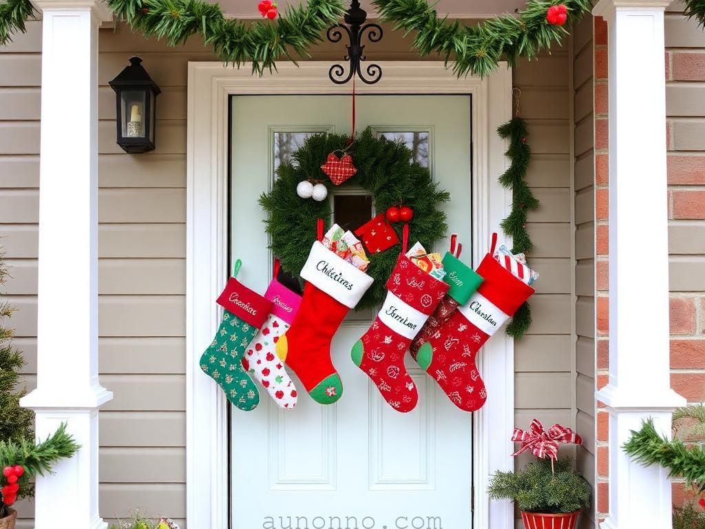 20 Small Front Porch Christmas Decorating Ideas