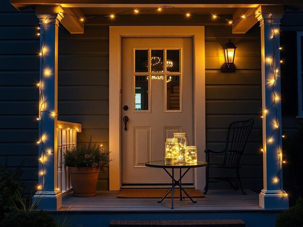 20 Small Front Porch Christmas Decorating Ideas