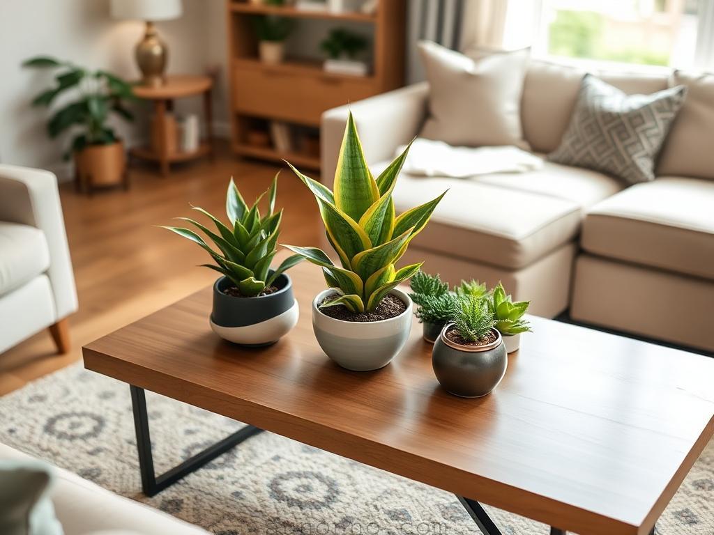 22 Living Room Indoor Plants Decoration Ideas