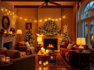 Top 25 Christmas Living Room Decor Ideas