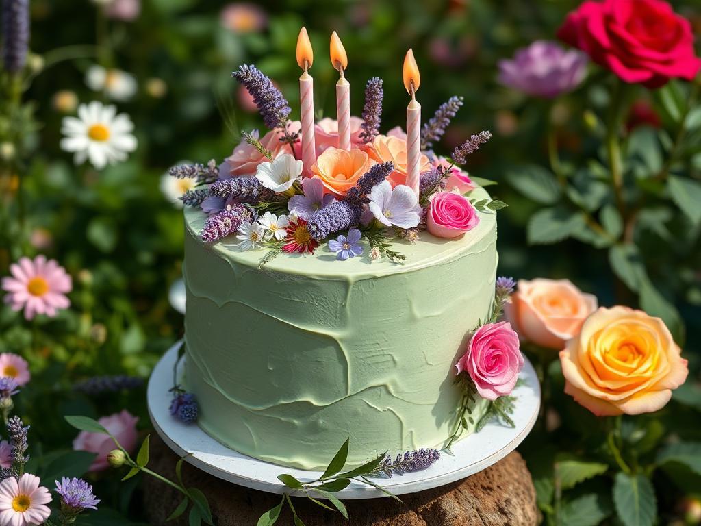 20 Sage Green Birthday Cake Ideas to Celebrate in Style