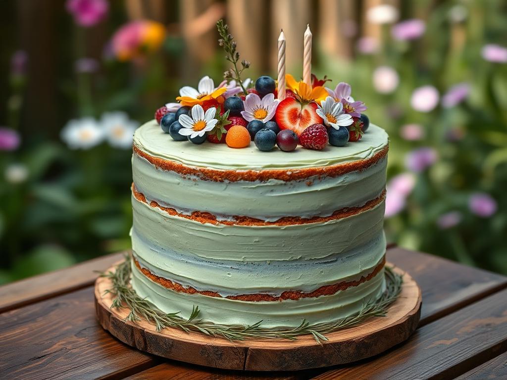 20 Sage Green Birthday Cake Ideas to Celebrate in Style