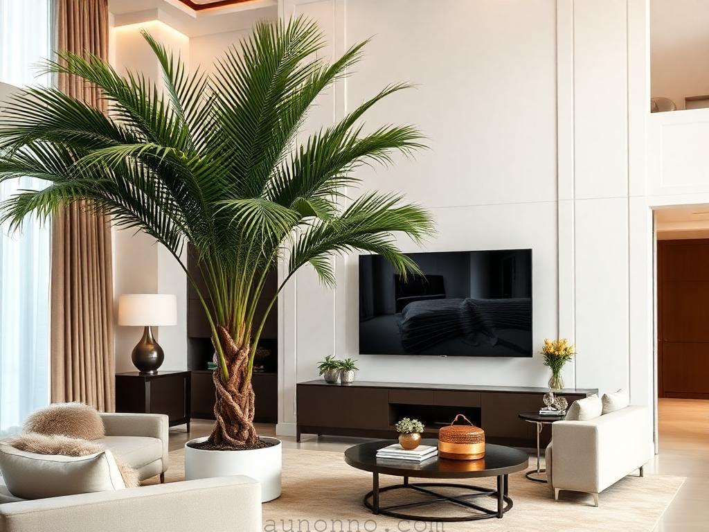 22 Living Room Indoor Plants Decoration Ideas