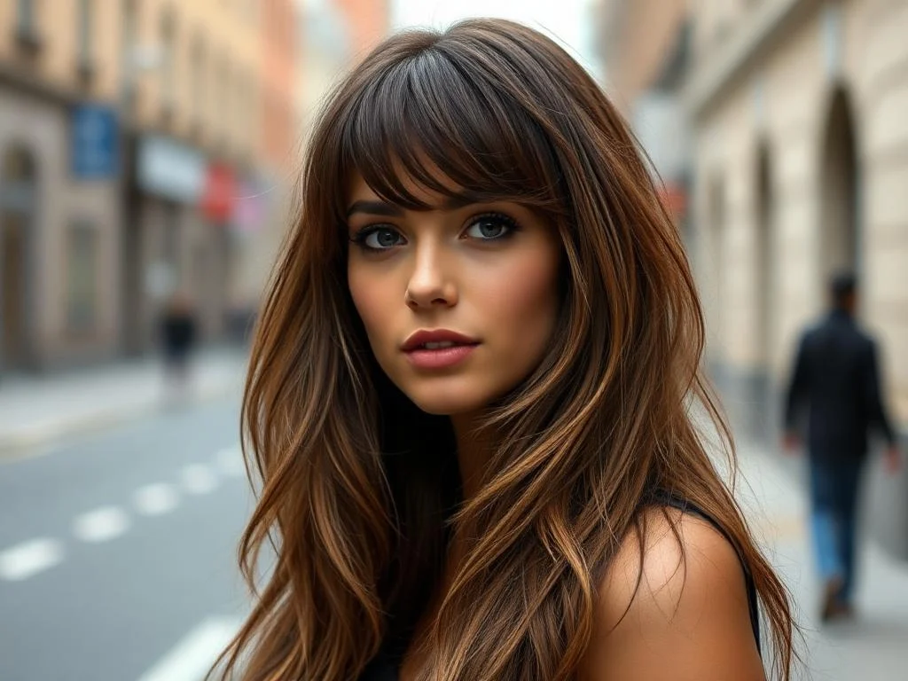 50 Stunning Layered Hairstyles with Bangs