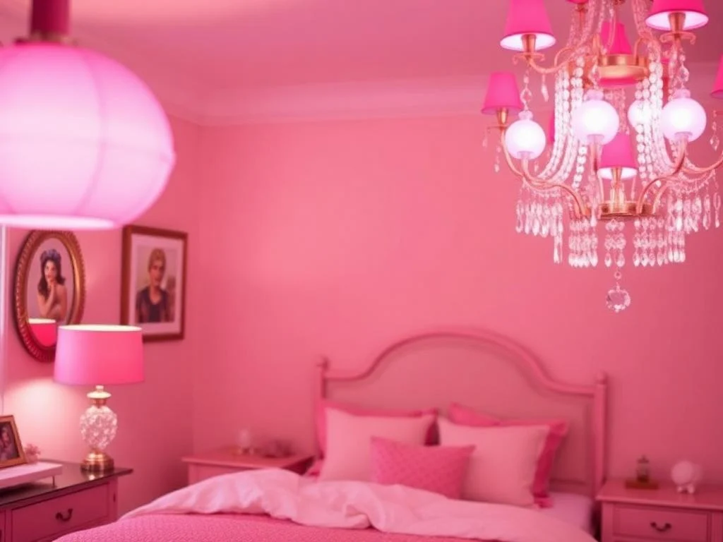 22 Black and Pink Bedroom Decorating Ideas