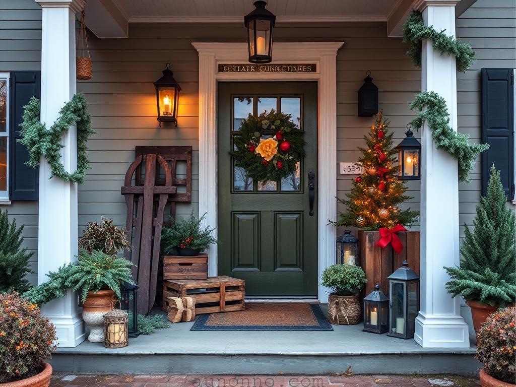 Top 20 Front Porch Christmas Decor Ideas