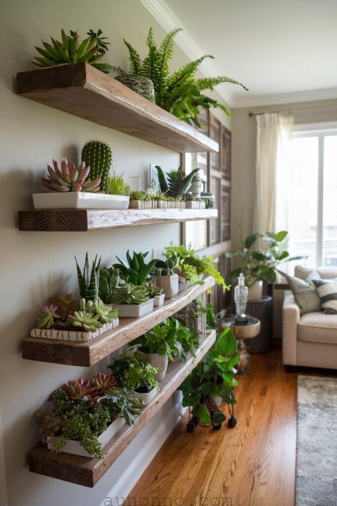 22 Living Room Indoor Plants Decoration Ideas