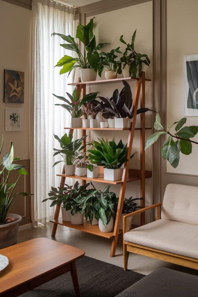 22 Living Room Indoor Plants Decoration Ideas