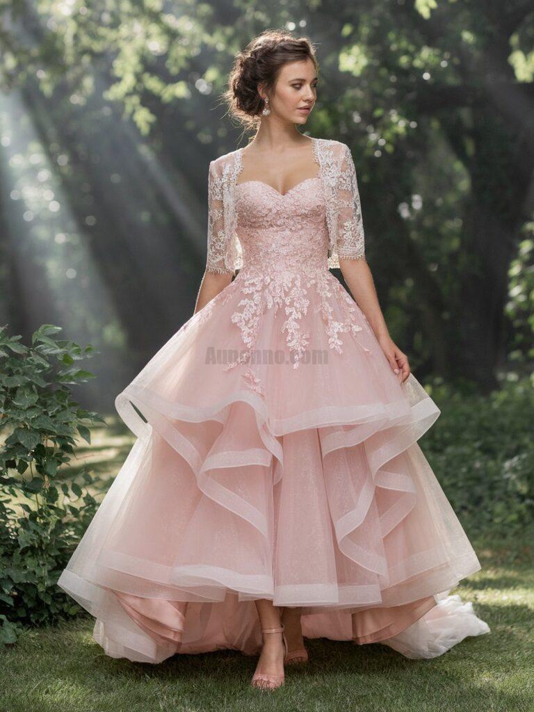 15 Stunning Pink Wedding Dresses for Your Dream Day