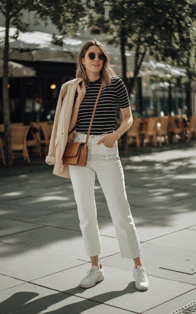 23 White Jeans Outfit Ideas to Elevate Your Style Game