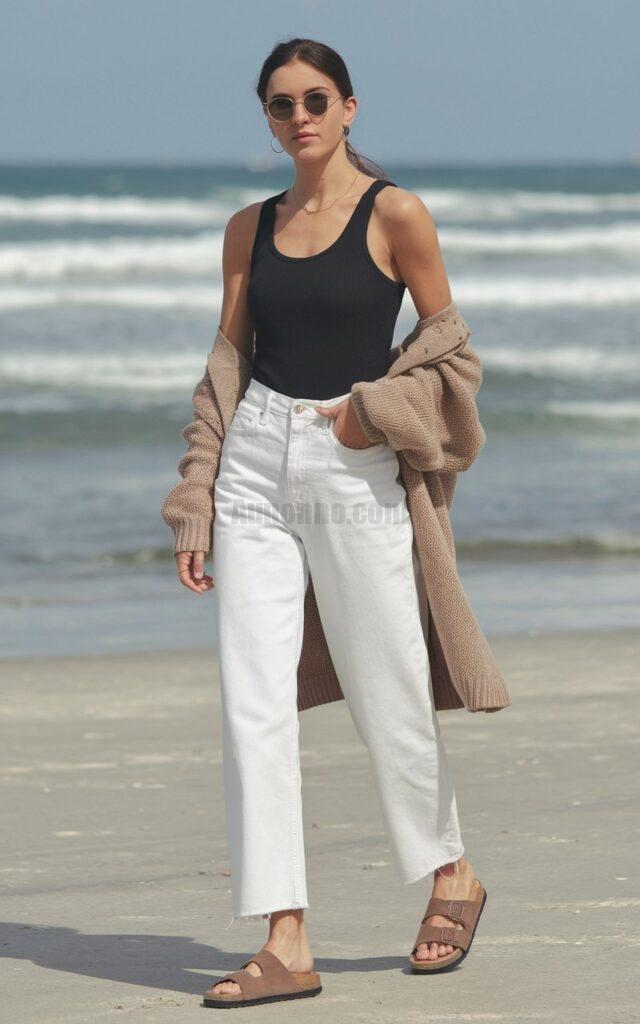 23 White Jeans Outfit Ideas to Elevate Your Style Game