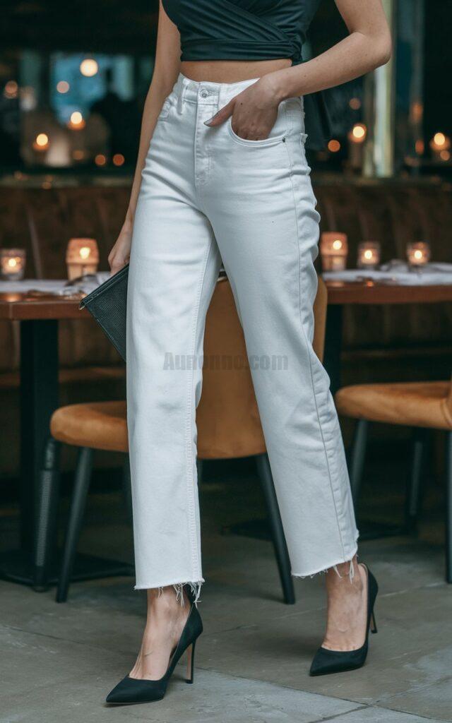 23 White Jeans Outfit Ideas to Elevate Your Style Game