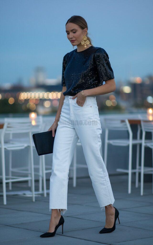 23 White Jeans Outfit Ideas to Elevate Your Style Game