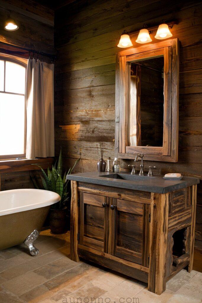 Rustic Wooden Vanities