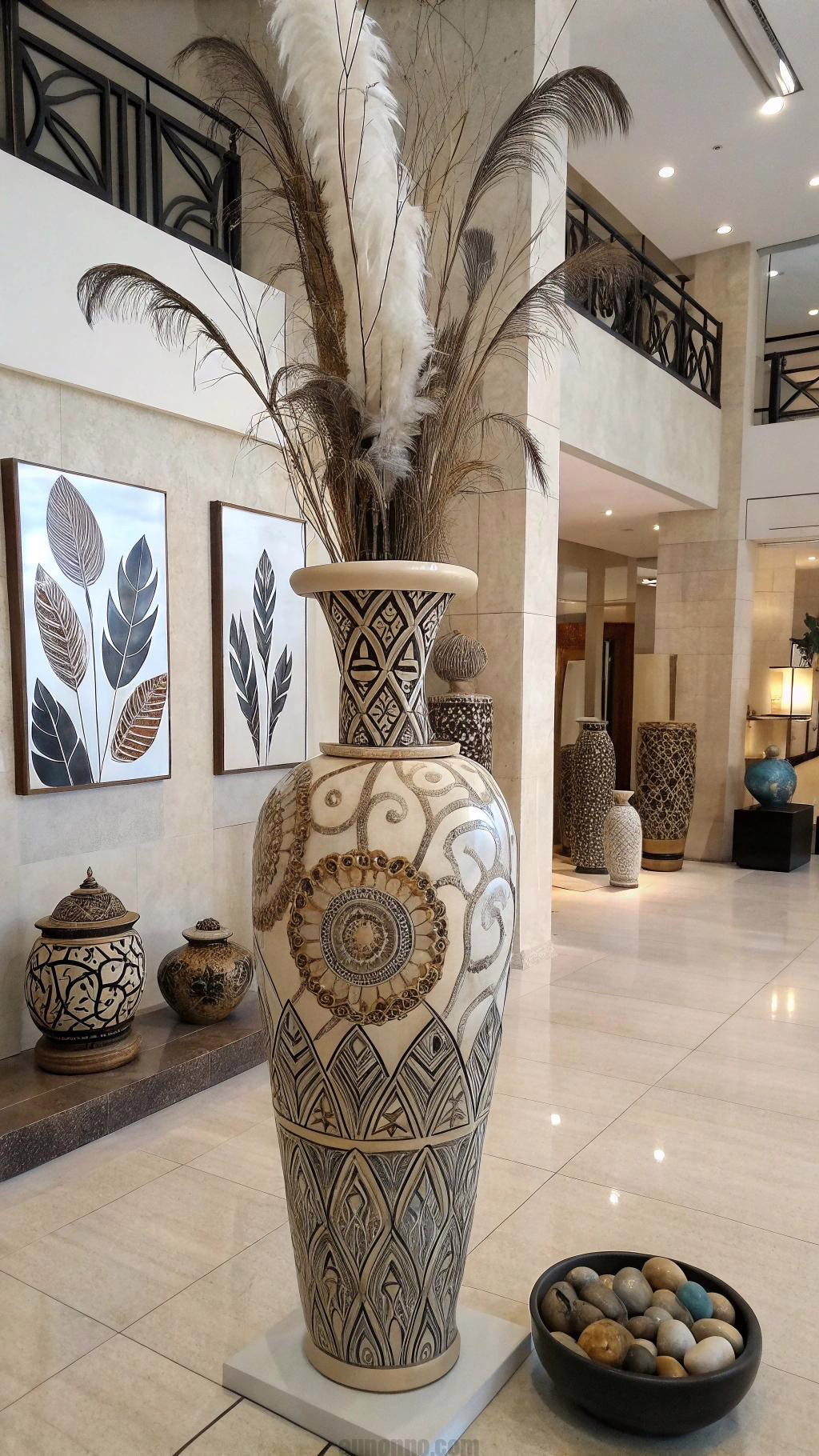 Large Floor Vase Decoration Ideas