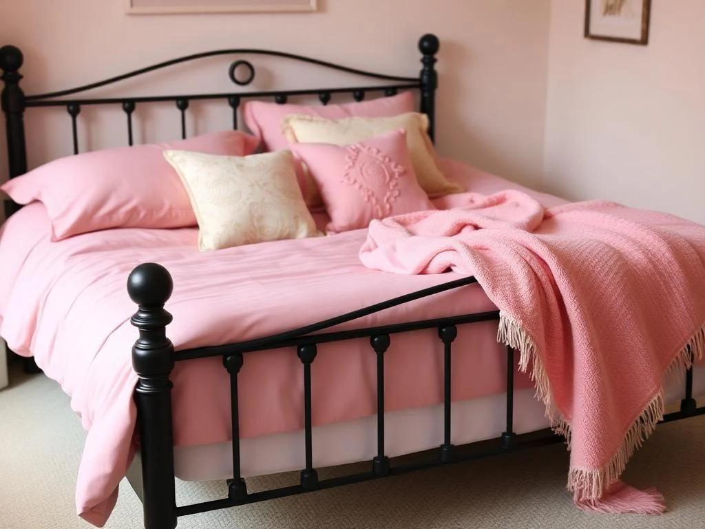 22 Black and Pink Bedroom Decorating Ideas