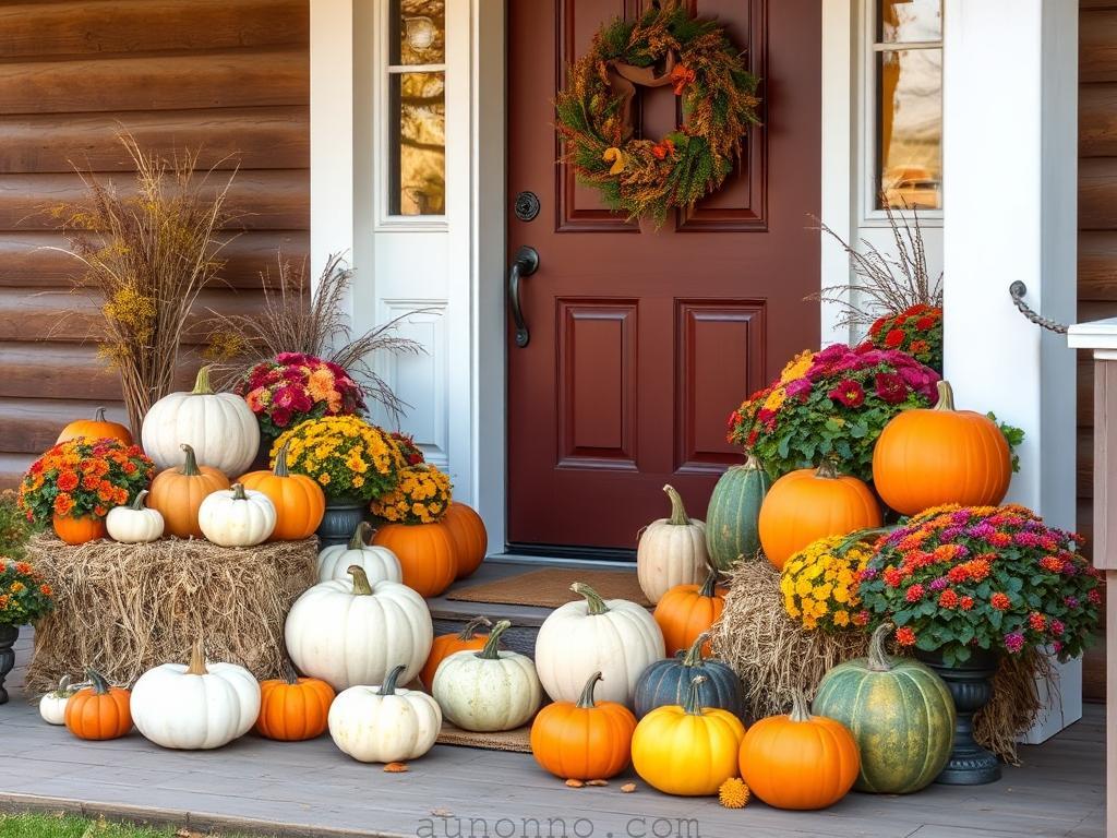 Fall Front Door Decor Ideas