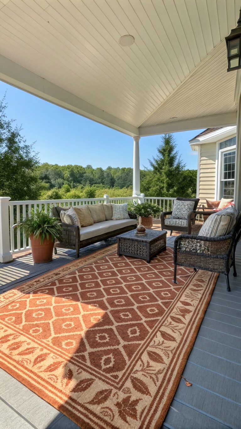 Front Porch Furniture Decorating Ideas