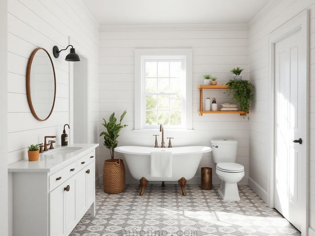 Farmhouse Bathroom Ideas