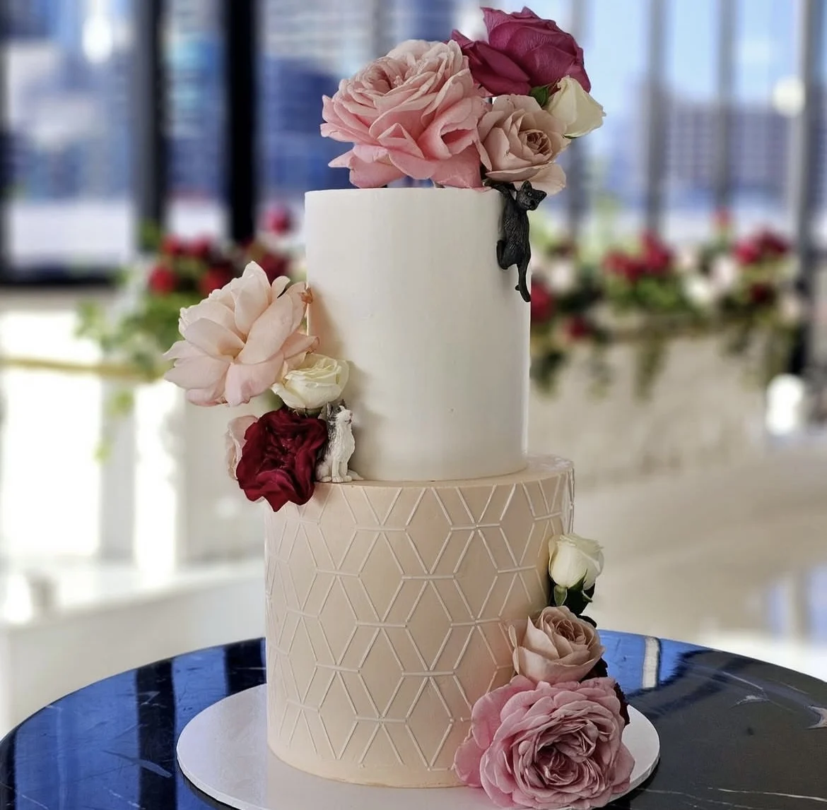 23 Stunning Two Tier Wedding Cake Ideas for Your Special Day