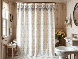 Top 22 Bathroom Shower Curtain Decorating Ideas