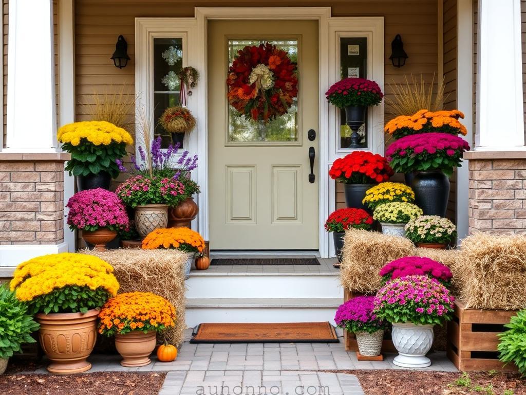 20 Fall Front Door Decor Ideas to Welcome the Season