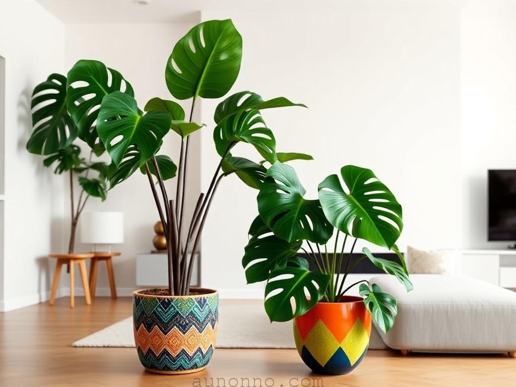 22 Living Room Indoor Plants Decoration Ideas