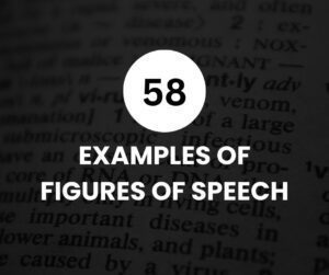 Most Important 58 different examples of figures of speech