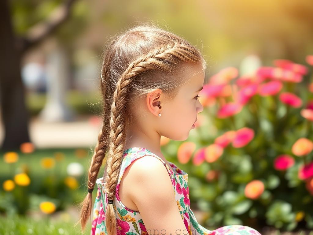 Cute Braid Hairstyles for Kids