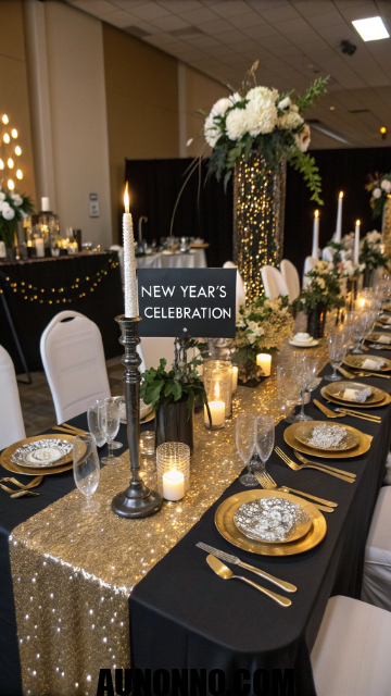 New Year Table Decoration Ideas