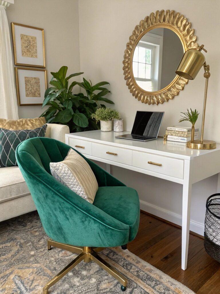 32 Feminine Home Office Classy Ideas