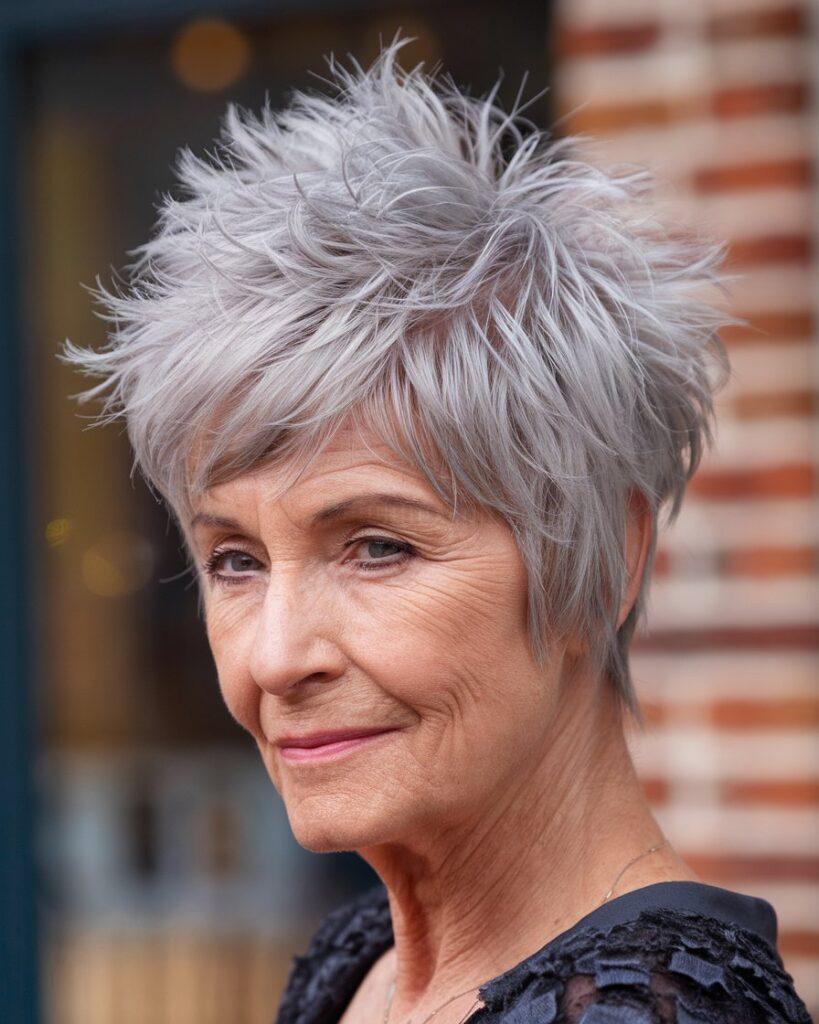 15 Short Hairstyles for Women Over 70 Years Old