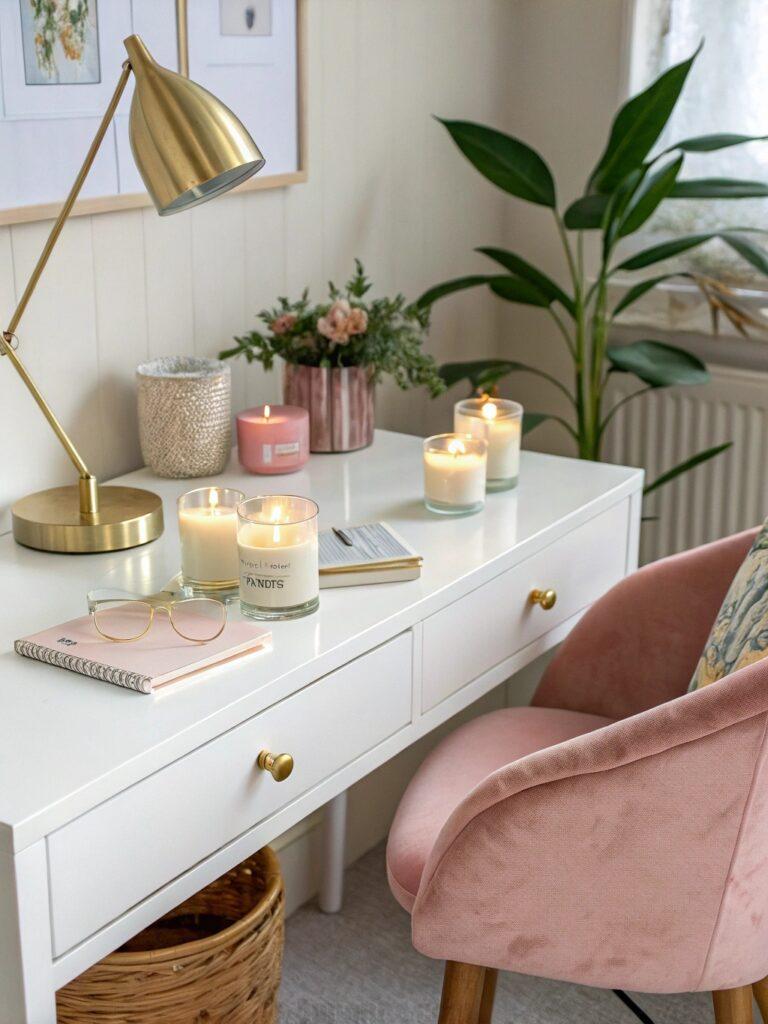 32 Feminine Home Office Classy Ideas