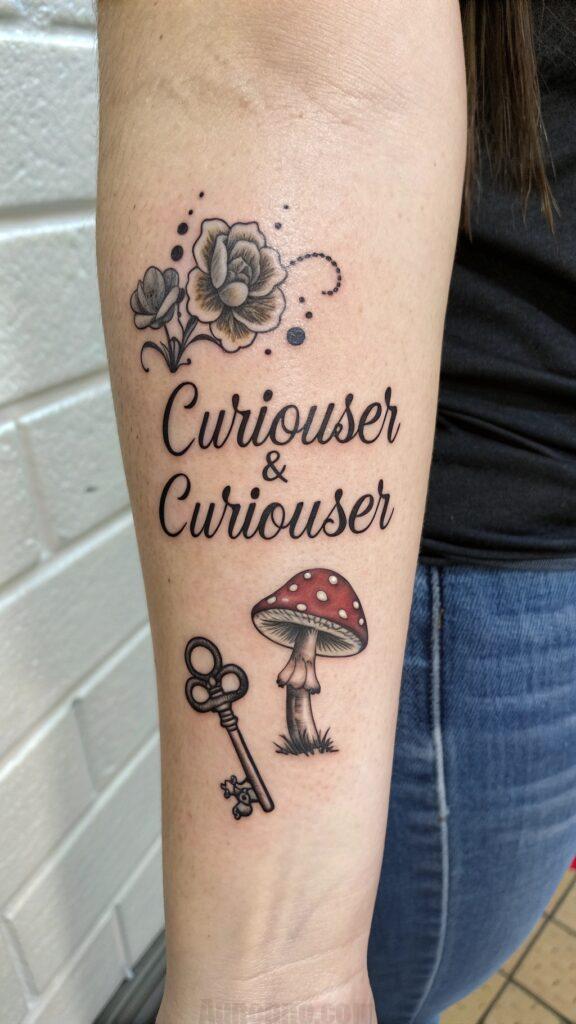 25 Alice in Wonderland Tattoo Ideas for Fans of Whimsical Ink