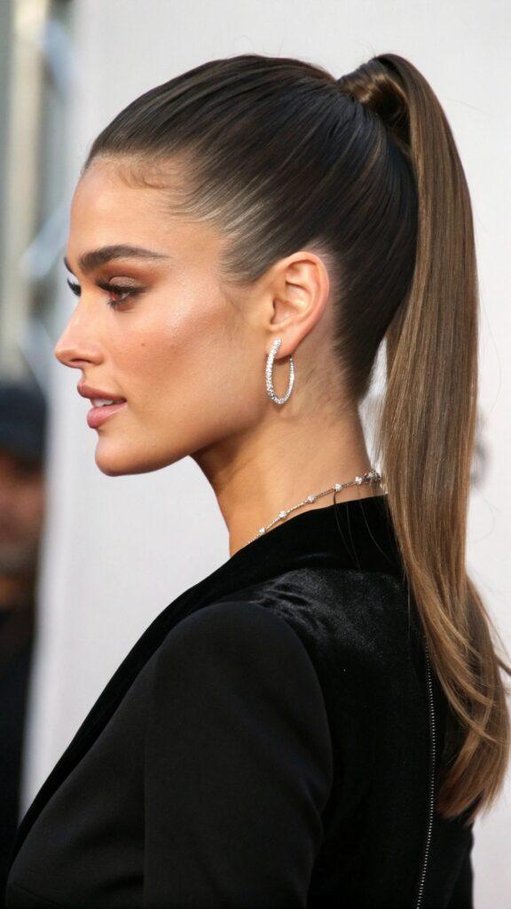 Sleek Ponytail