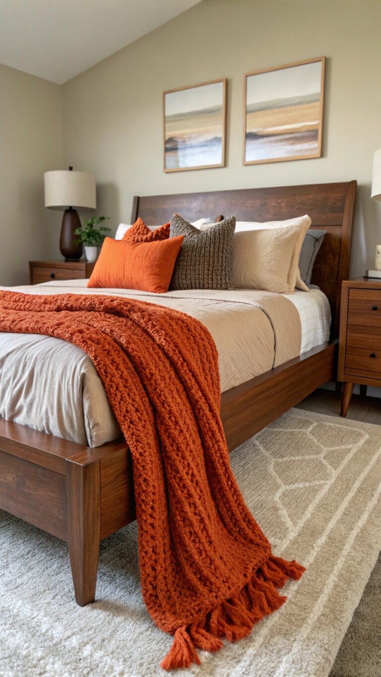 Cherry Wood Bedroom Decor Ideas