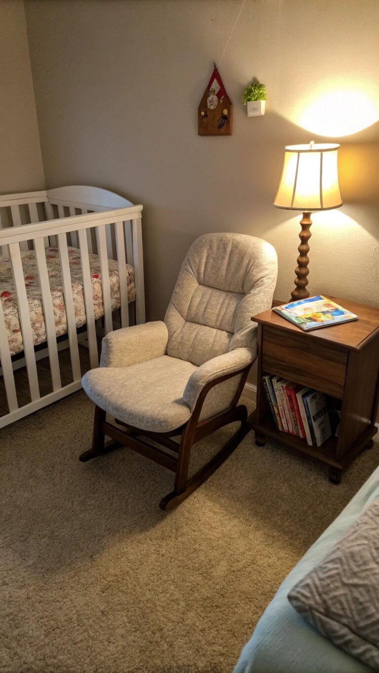 Creative Ideas for a Nursery Corner in Parents Room AUNONNO