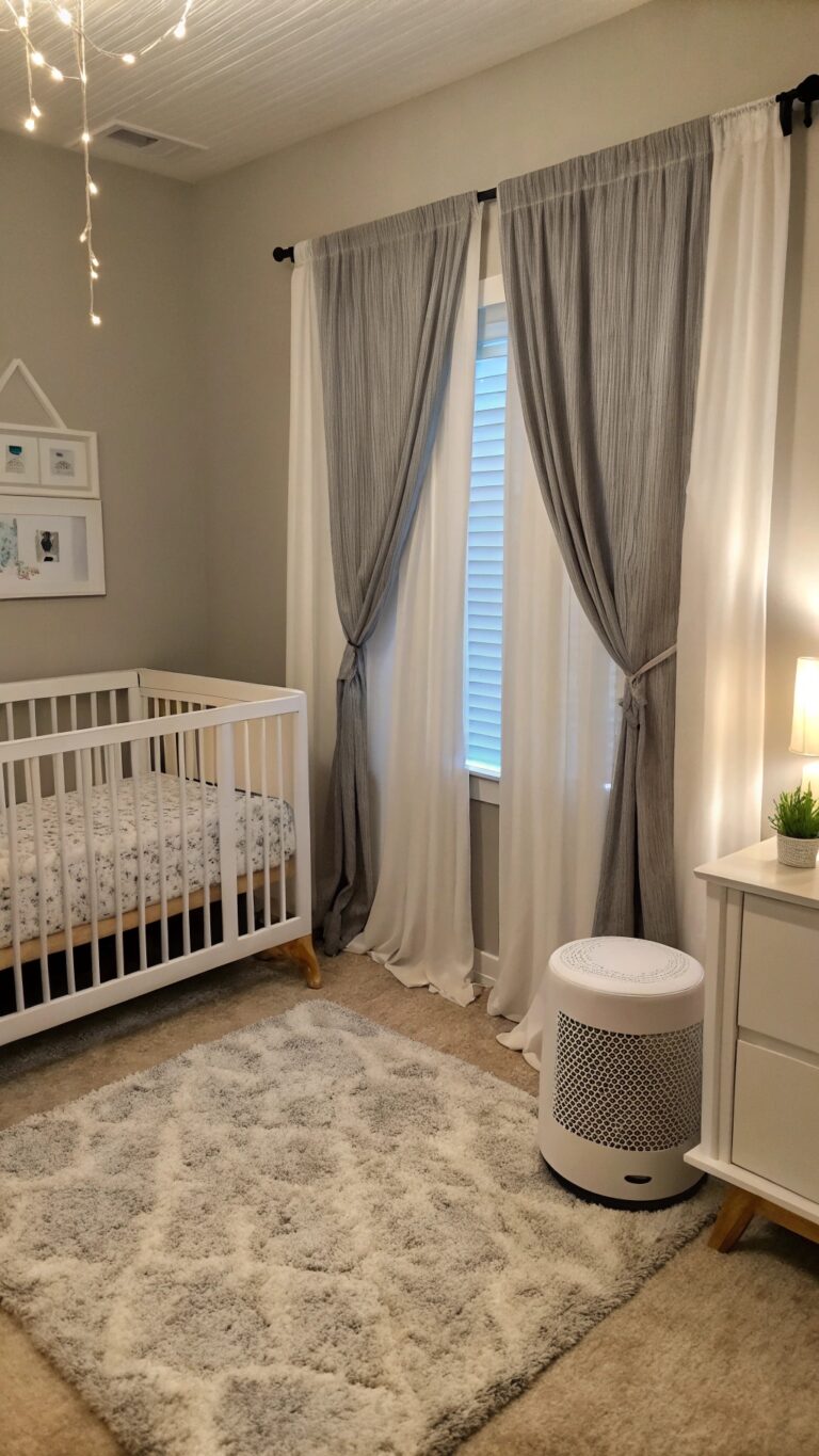 Creative Ideas for a Nursery Corner in Parents Room