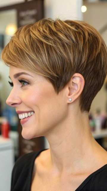 Short Pixie Haircuts Will Refresh Your Style